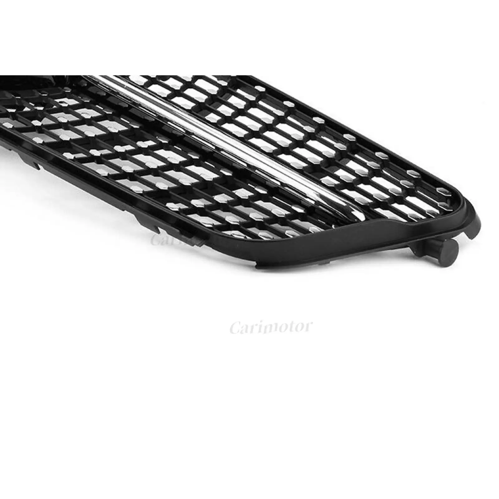 Car Diamond Front Grille for Mercedes Benz C-CLASS W204 C180 C200 C300 2008-2014