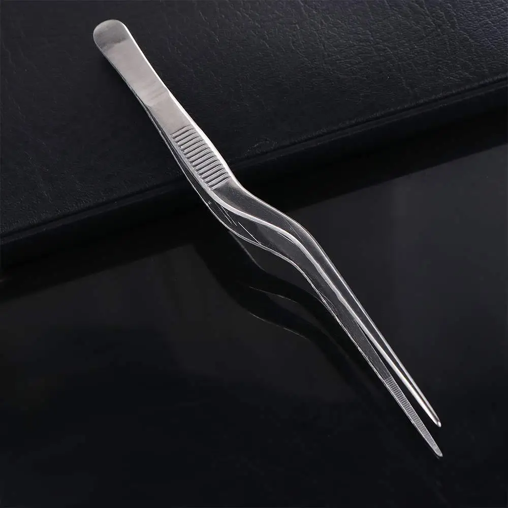 Portable Silver Ear Wax Removal Stainless Steel Nose Clip Nail Clip Ear Care Tools Ear Cleaning Clip Ear Tweezer