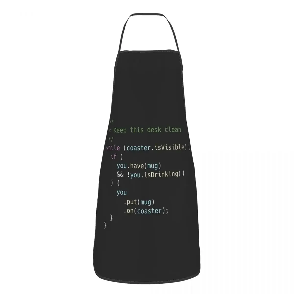 The Perfect Coaster For Programmers Aprons Chef Cooking Cuisine Tablier Waterproof Bib Kitchen Cleaning Pinafore for Women Men