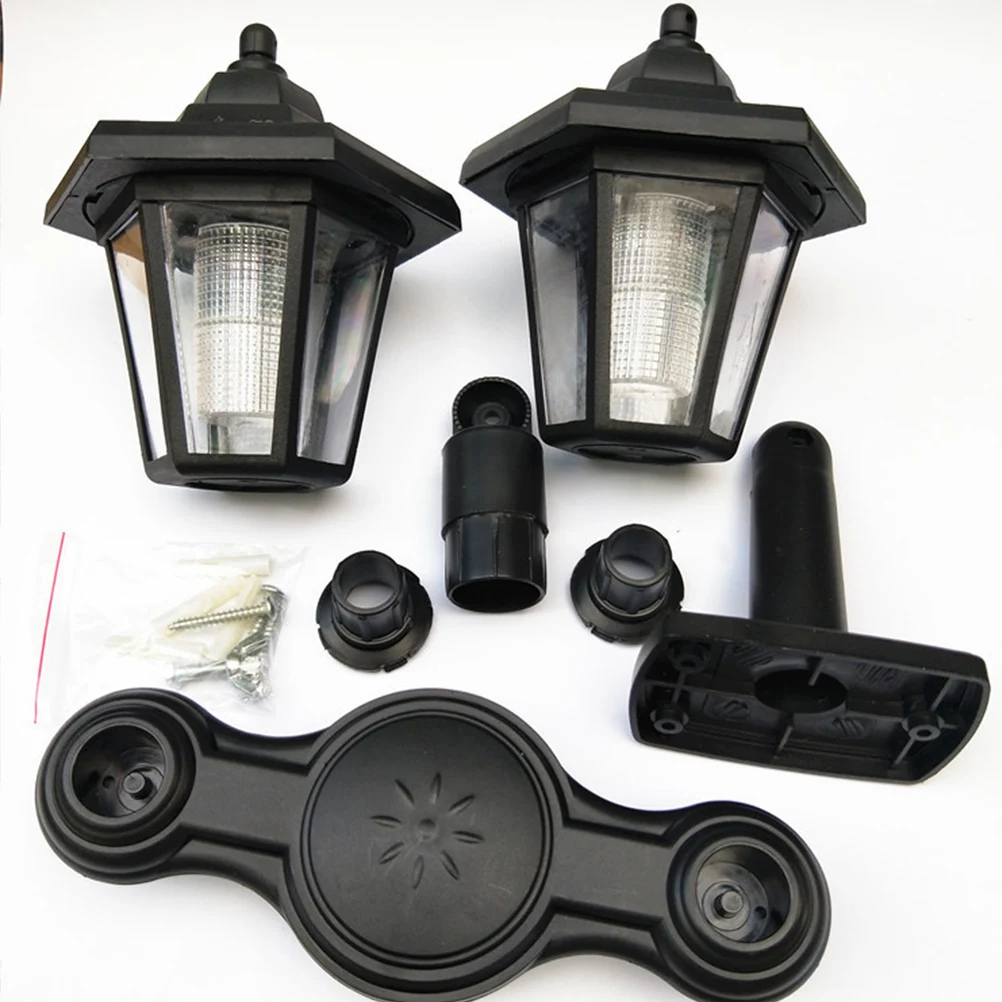 

2-Head Solar Wall Outdoor Led Light Ip65 Waterproof Lamp For Garden Landscape Lighting Home Wall Lamp Solar