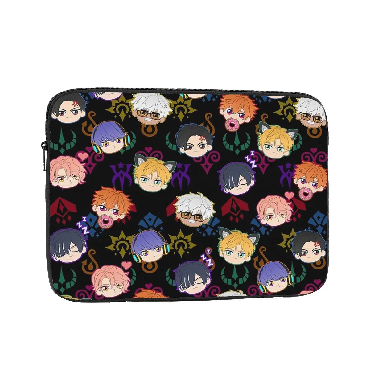 

Obey Me - чехол для ноутбука с узором братьев демонов 10, 12, 13, 15, 17 дюймов, сумка для ноутбука, противоударный чехол для планшета