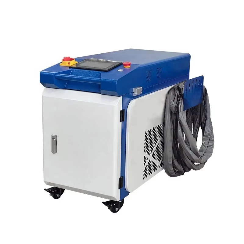 High Power Continuous Laser Cleaner 1500/2000/3000W Laser Cleaning  Machine for Rust on Pipe and Tanks