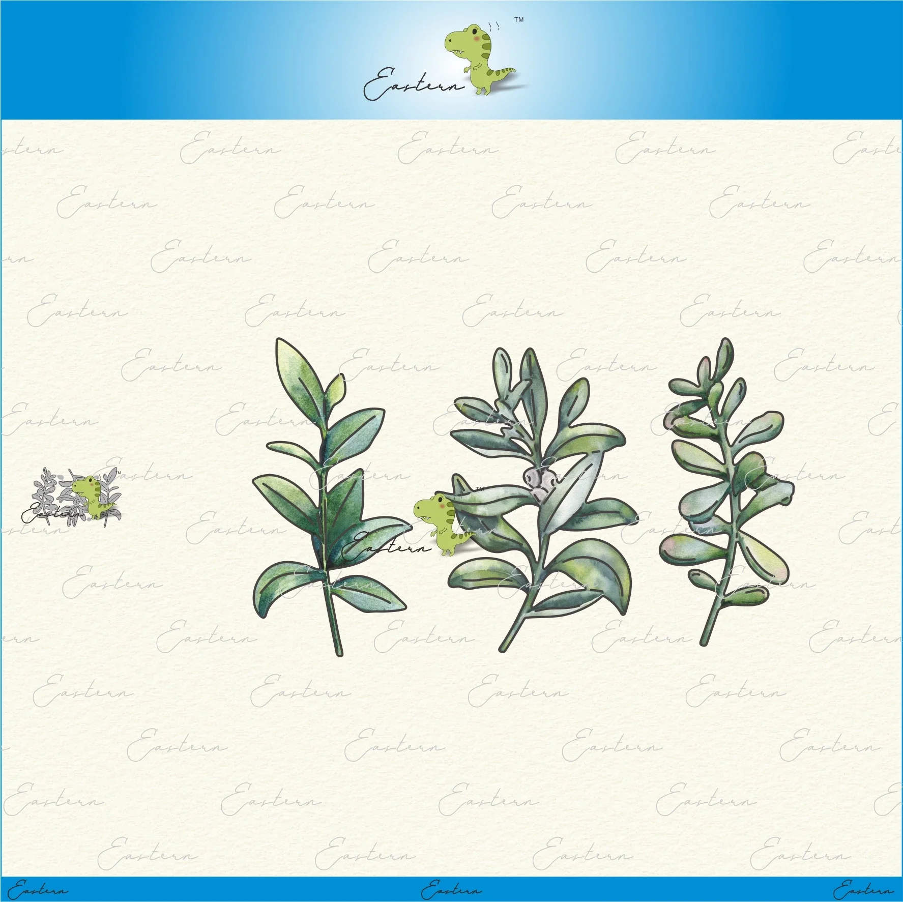 Faithful Ferns Die Set metal cutting dies 2023 new diy molds Scrapbooking Paper Making die cuts crafts Printed Sheet