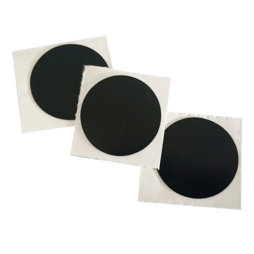 접착제 없는 MTB 사이클 자전거 타이어 고무 패치 조각 펑크 수리 도구, 자전거 타이어 내부 튜브 펑크 수리, 25mm, 1 개, 2 개