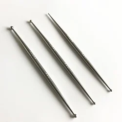3Pcs/Set Carving Tool Set Model Clay Carving Tool Stainless Steel Clay Double Head Sculpture Pottery Model Tool