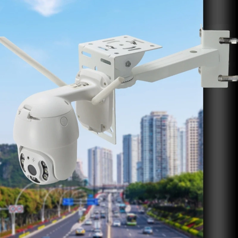 F68B Wall Corner Bracket Outdoor Security Camera Mounting Accessory Easy Installation