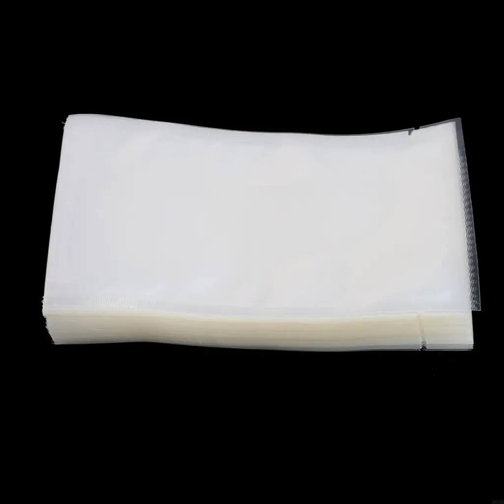 d0ab 100pcs อาหารสูญญากาศอาหารที่เก็บเครื่องปิดผนึกพื้นที่บรรจุภัณฑ์อาหารเชิงพาณิชย์ประหยัด 5 ขนาด