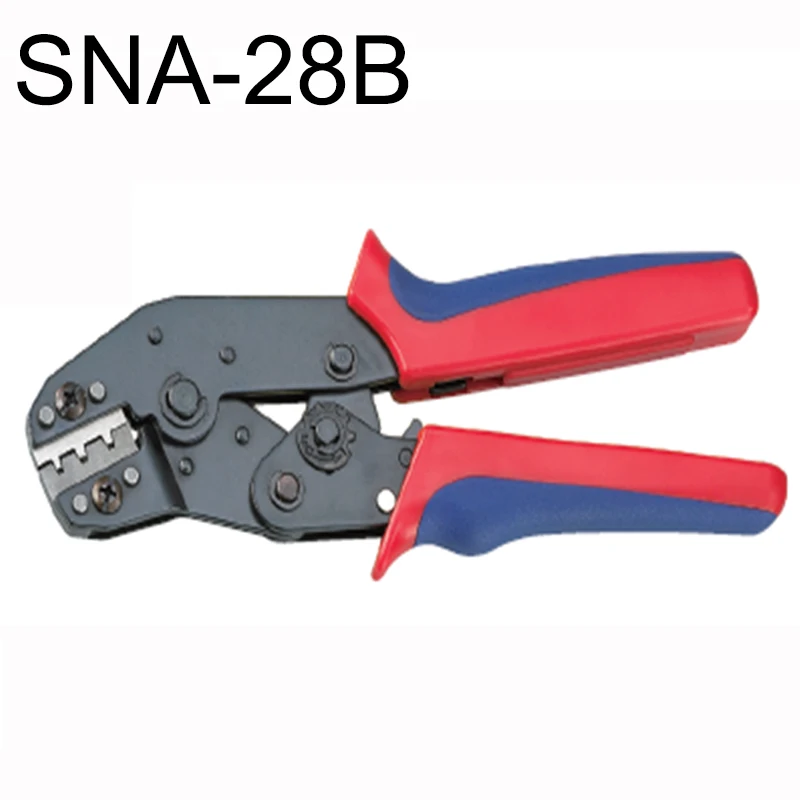 Non-Insulated Tabs Crimping Tools Mini European Style Pliers Set SNA-01BM SNA-28B For D-SUB Terminals/TAB 2.8 Terminals