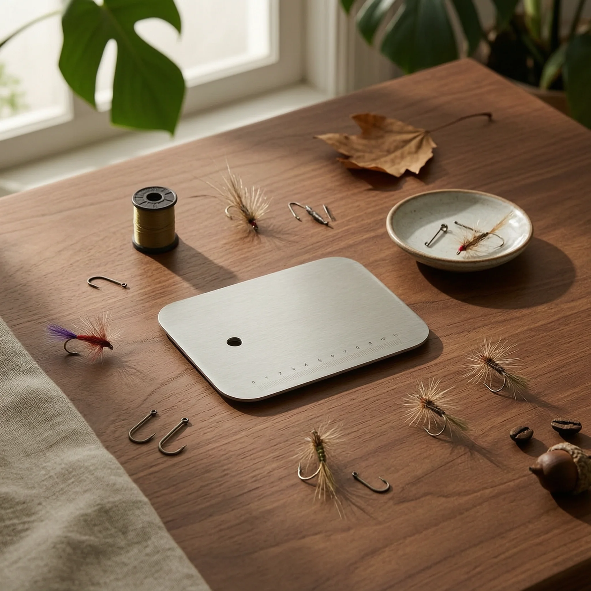 Fly Tying Base Plate Rounded Corners Fly Tying Vise Base Desktop Vise Stand Rectangular Workshop Hardware Flat