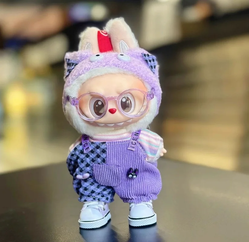 

Only Clothes Suitable For 15-17cm Doll Purple Replacement Clothing Set Fashionable Personalized Cute Toys Girls Birthday Gift