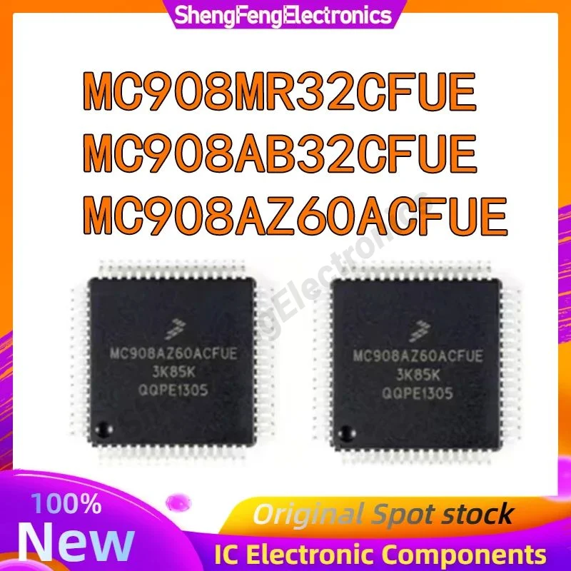 

MC908AB32CFUE MC908MR32CFUE MC908AZ60ACFUE QFP-64 IC Chip in stock