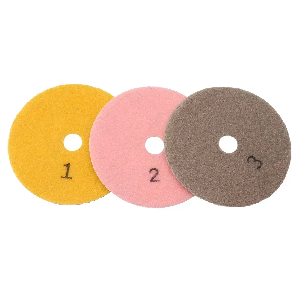 Replacement Universal Useful Polishing Pads Abrasive Tool 4inch Abrasive Wheels Diamond Tools Granite Polishing Marble Quartz