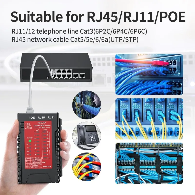 Noyafa NF-468S RJ45…