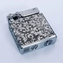 Upscale Precision  Mechanical Fuel Oil Lighters TC4 Titanium and 316 Stainless Steel Material Rare Collection Flintlock Ligh