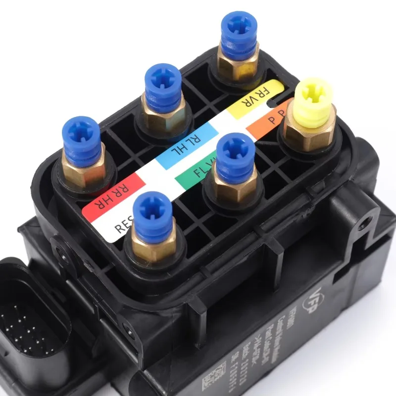 Air Suspension Valve Block A2123200358 for Mercedes Benz W164 W166 W212 W221 W251 Air Supply Distribution Valve view 3