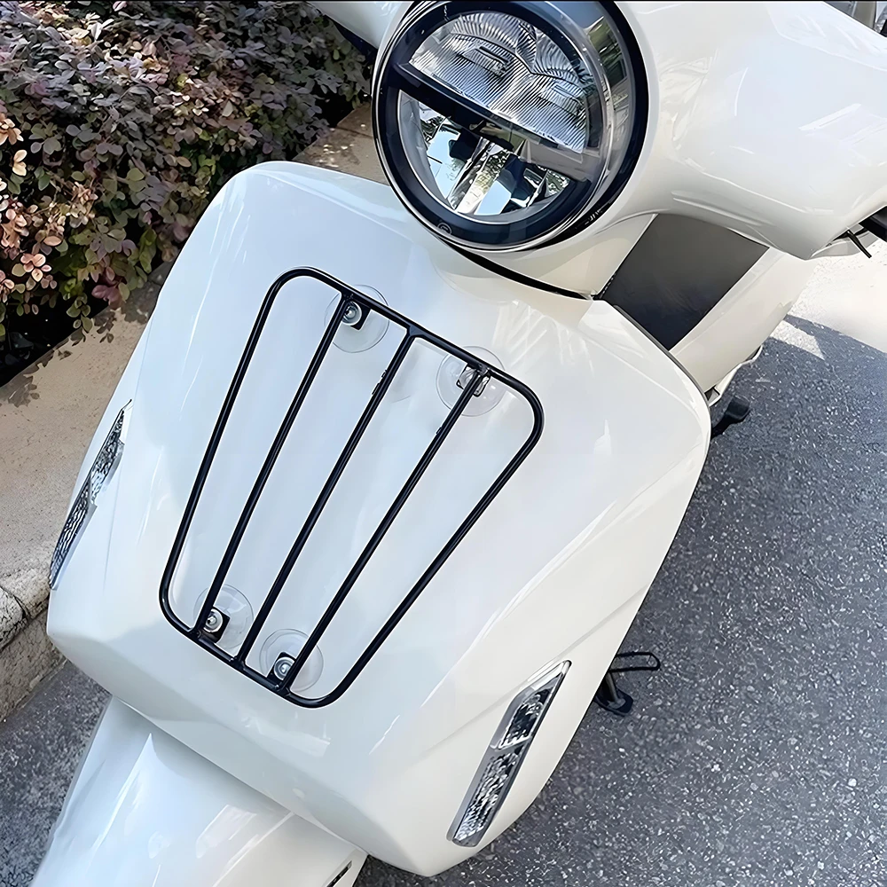 

Motorcycle Fuel Tank Rack Front Rear Luggage Rack For Harley cafe racer Honda Yamaha Scooter with smooth fuel tank surface