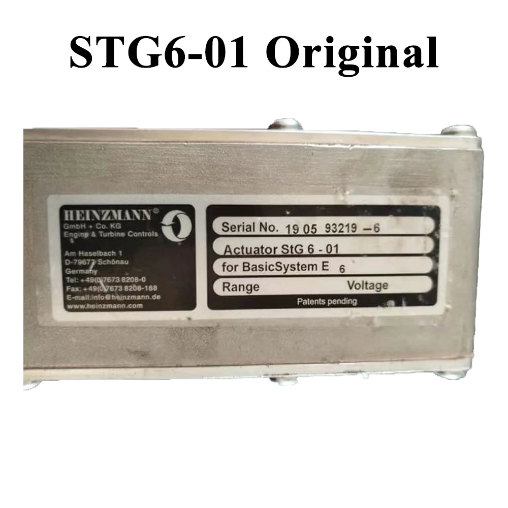 

StG 6-01 HEINZMANN Electric Original Actuator basicSystem E6 Genuine Engine Acessories for Diesel Generator Motor Spare Parts