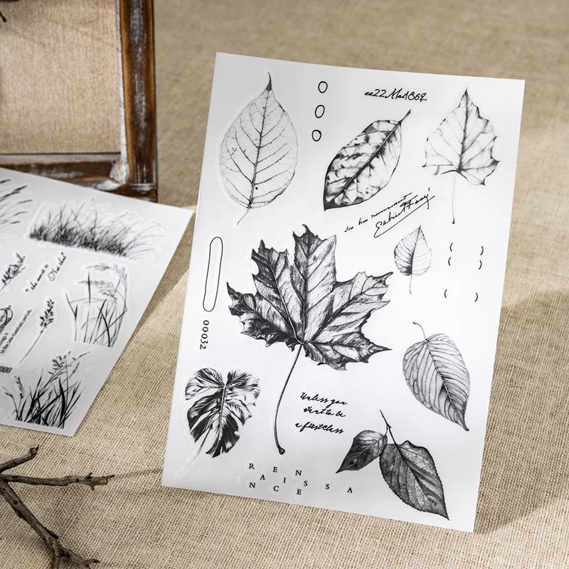 2pcs/lot Memo Pads Material Paper Traces of All Things paper Junk Journal diary Scrapbooking Cards Background Decoration Paper