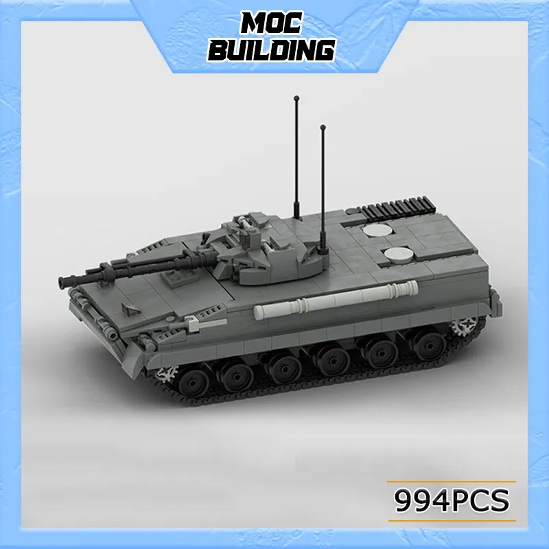 994PCS BMP-3 IFV Tank 1:35 Scale Moc Building Blocks DIY Assembled Bricks Educational Display Xmas Toys Kids Gift  MOC-117366