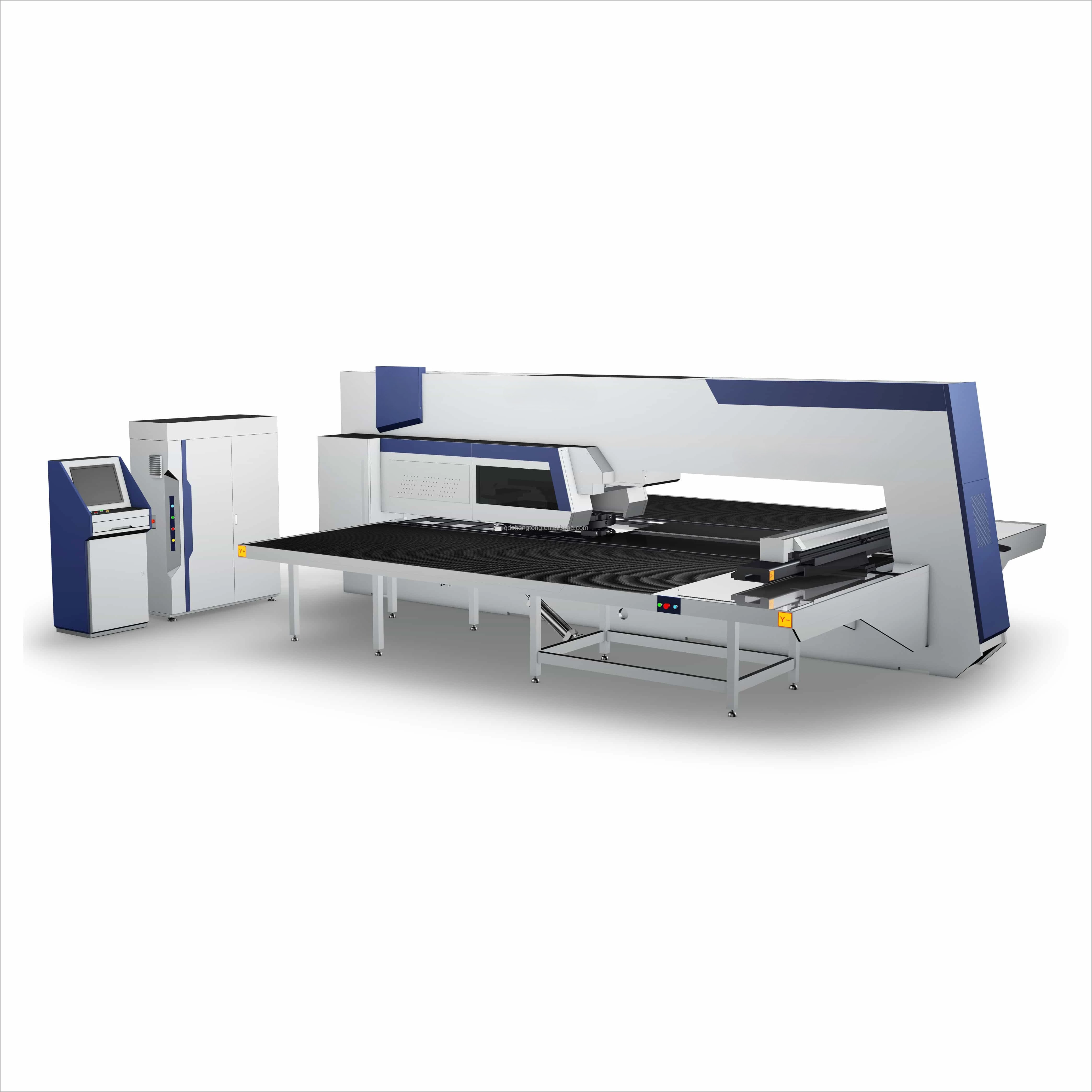 Fully Automatic CNC Mechanical Turret Punch Machine/Hole Perforating Machine