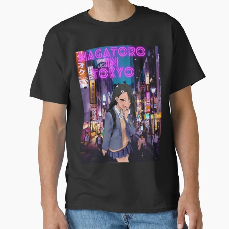 

Dont Toy With Me, Miss Nagatoro Nagatoro Anime in Japan Tokyo Cyberpunk Streetwear T shirt Manga Graphic Print Y2k Clothes