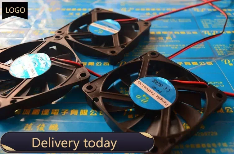 New  7010 70MM 70*70*10MM DC 5V 12V 24V Ultra-thin Graphics Card fan Comptuter CPU  Cooling fan with 2pin