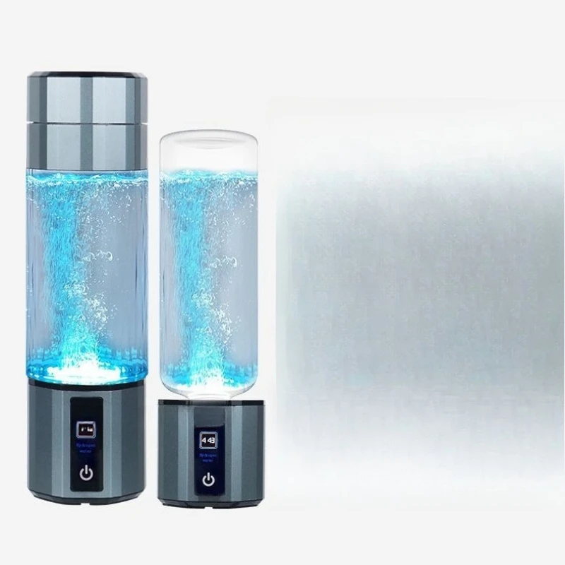 

Silica glass hydrogen-rich water cup simple design negative ion health