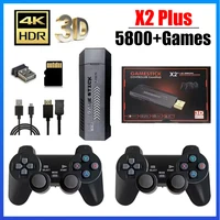Consola de Juegos Portátil X2 Plus 256G – Pantalla 4K Ultra HD, Más de 50,000 Juegos Retro, Salida HDMI Inalámbrica para TV, Más de 50 Emuladores