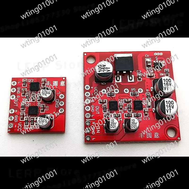 for OPA1612 Dual Op Amp Preamp Module HiFi Audio Signal Processing Board Single or Dual Channel High Fidelity Sound Quality
