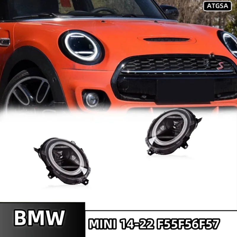 

Auto parts Suitable for BMW MINI headlight assembly retrofit Mini F54F55F56 upgraded LED lens light guide day running light