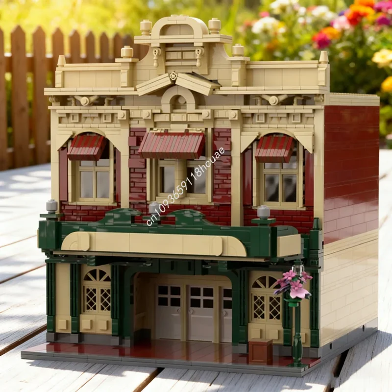 

1772pcs MOC Magic Kingdom Main Street Fashion Model Building toys blocks Construction Christmas gifts Assemble DIY idea Brick