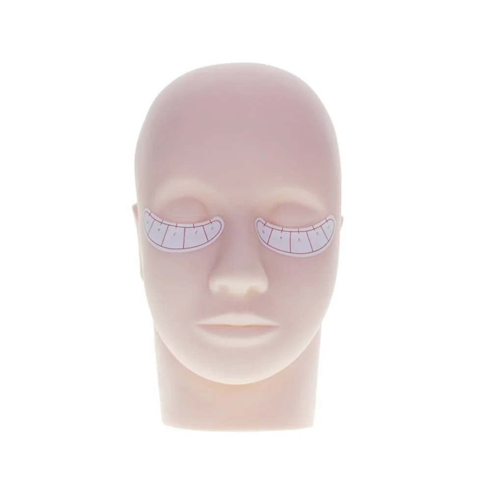 

10 Sheets Positioning Eye Stickers Lint Free for Eyelash Extension Dark Circle Puffiness Reduction Makeup Tool Women's Eye Pads