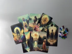 Hot selling tarot card with guide suitable for beginners, outdoor camping board games, and family gathering card gifts.