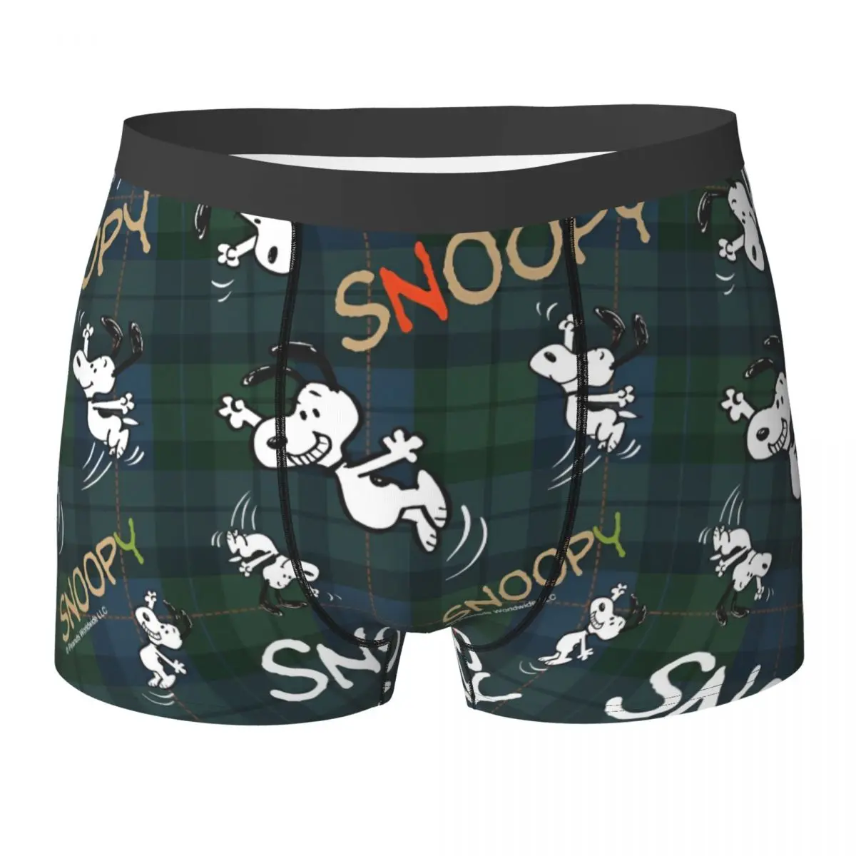 

Funny Snoppy KawaiiUnderwear Print Boxer Shorts Trenky Men's Underpants Breathable Shorts Briefs Gift