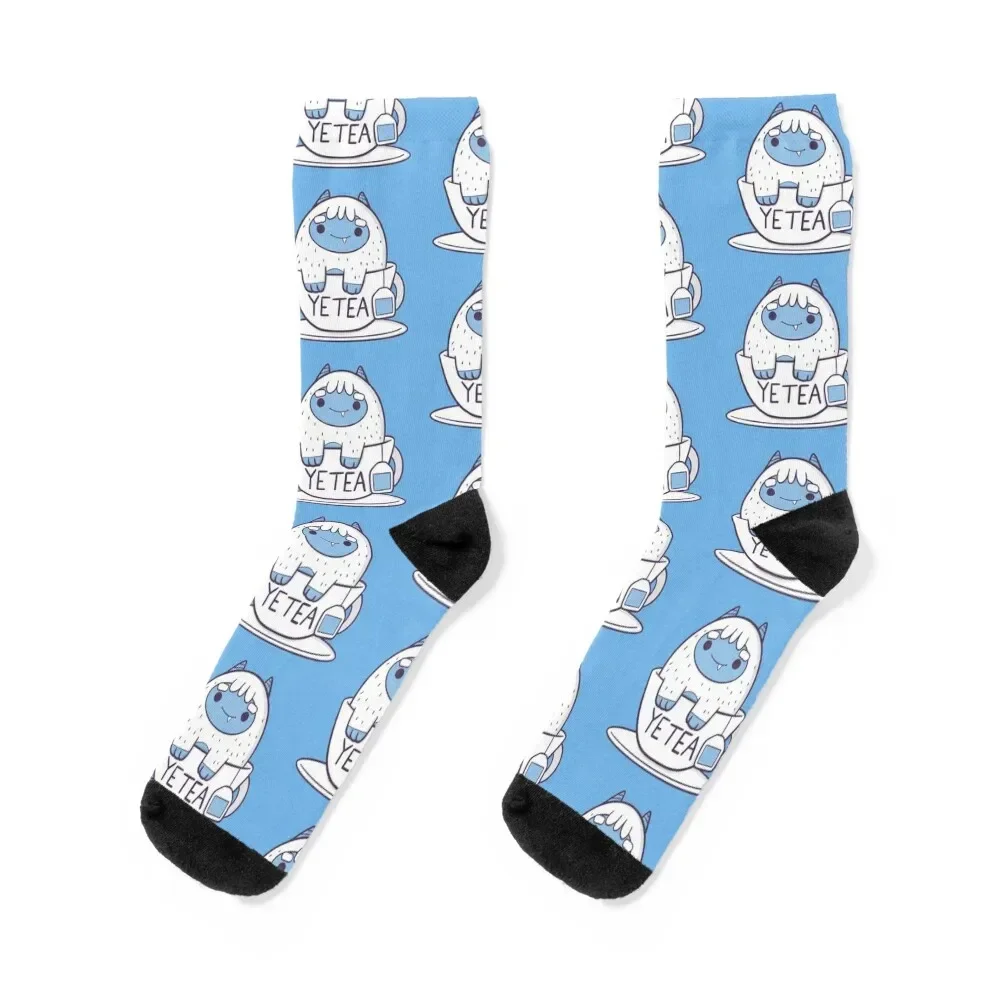 Ye-Tea Socks anti-slip Novelties custom sports cycling Socks Male Women's