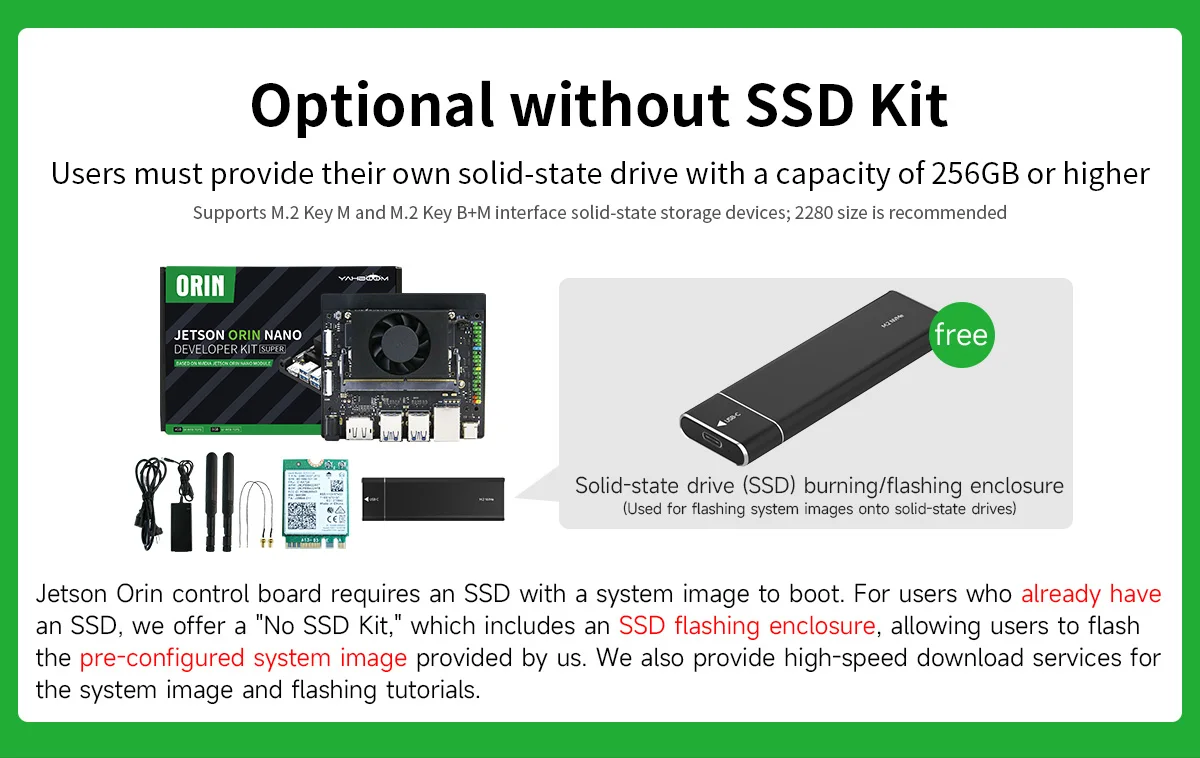 Jetson Orin NANO SUPER Entwickler-Kit Basierend auf Offiziellem Kernmodul Eingebettetes Entwicklungsboard für Python ROS KI Deep Learning – Detail 15