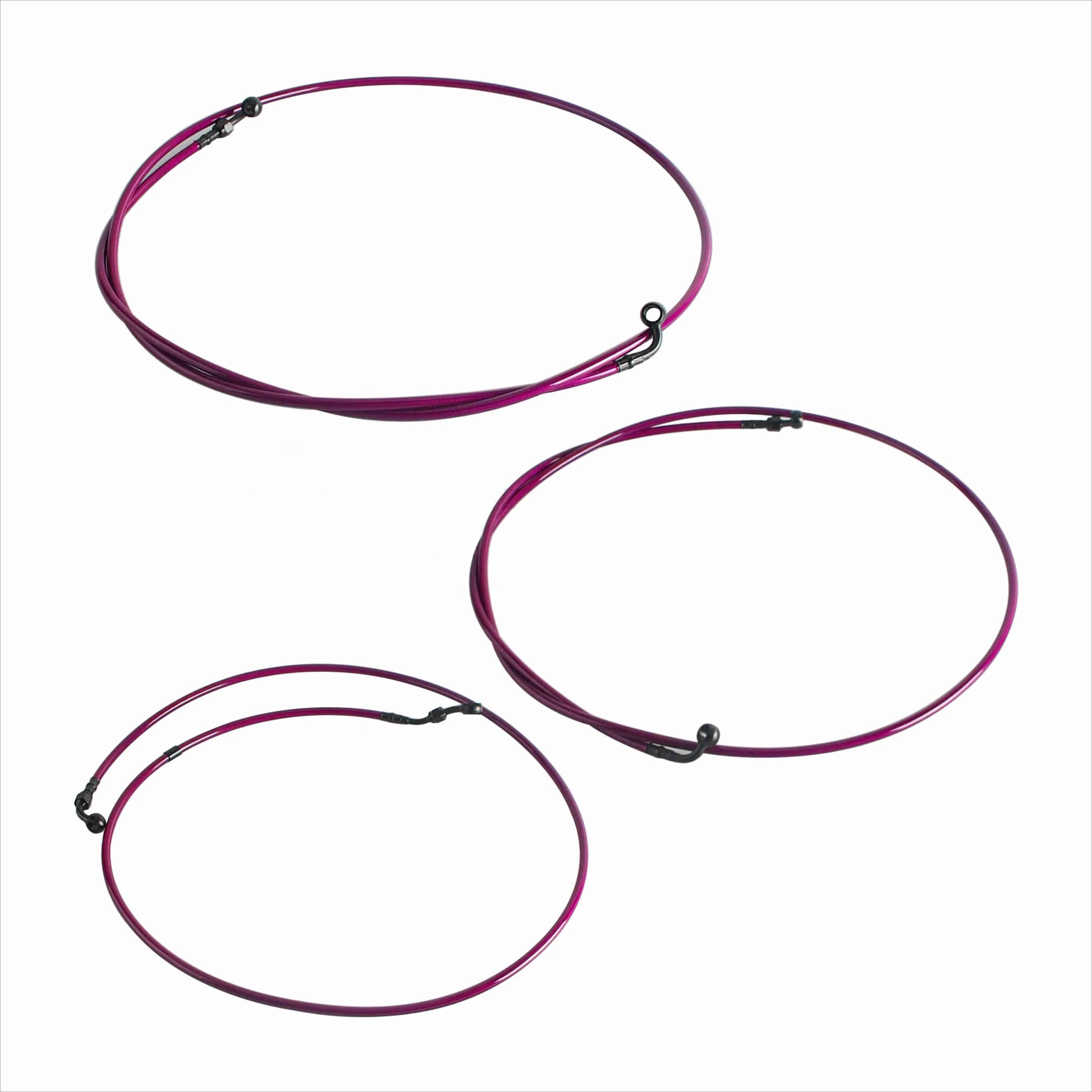 Motorcycle Brake Line Kit for  Road Glide FLTR/FLTRX/FLTRXS/FLTRU 2015-2023| High-Efficiency Brake Line Design