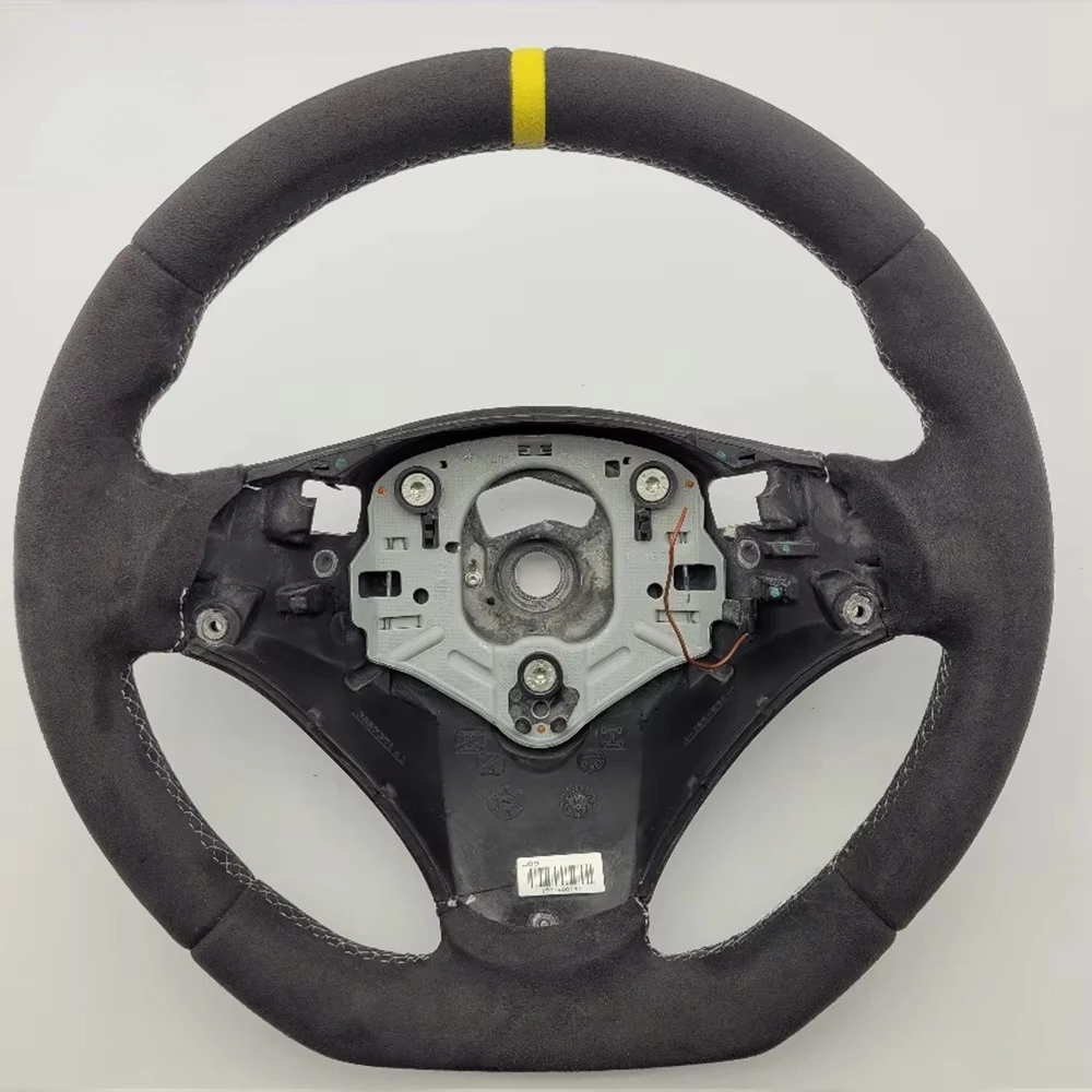 

Customized For BMW E Series Imitation Suede Steering Wheel With Paddle Shifters For BMW E55 E87 335i E92 DCT Z4 E89 E93 335i E84
