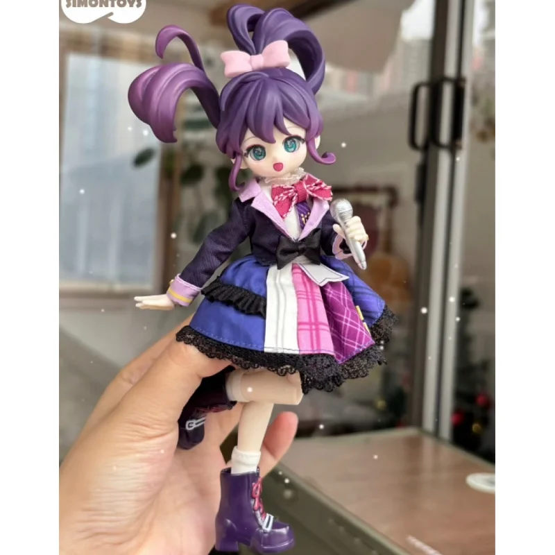 1/12 Electronic Pet Bjd Little Dog'S Colorful Wardrobe Series Mystery Box Joint Movable Doll Gift Toy Action Anime Figures view 4
