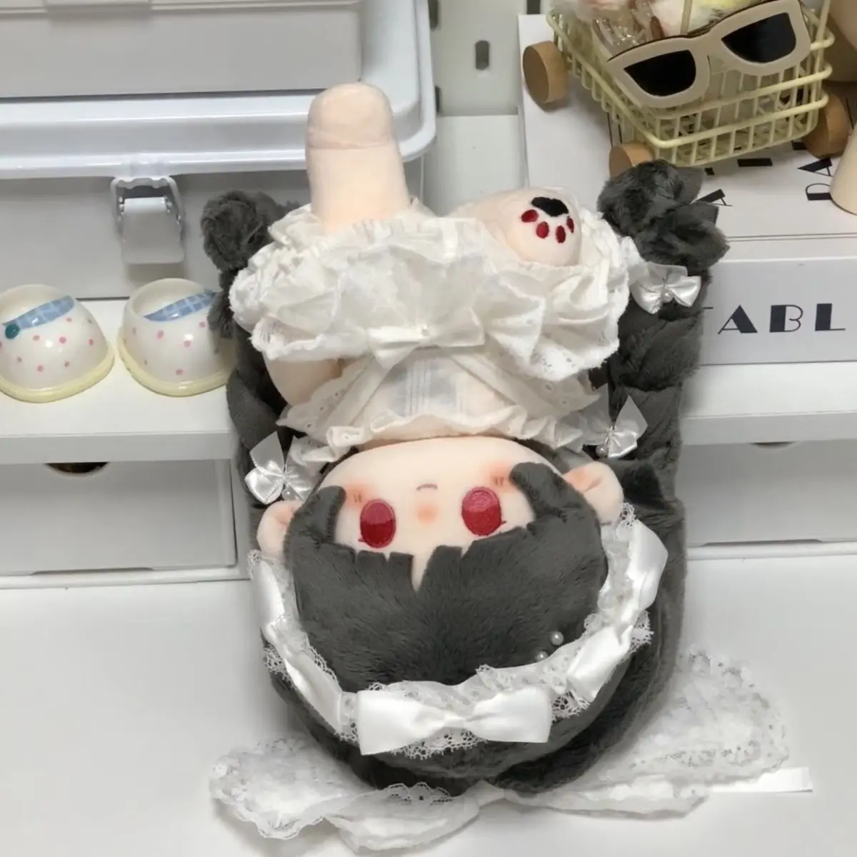 

Игровая периферия Identity V Маленькая девочка 20 см Хлопковая кукла Симпатичные нарядные плюшевые игрушки для взрослых и детей для сбора подарков