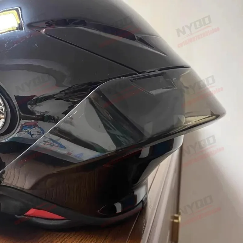 Motorcycle Helmet Spoiler Large Tail Non-destructive Installation Suitable for SHOEI Z8 - view 6