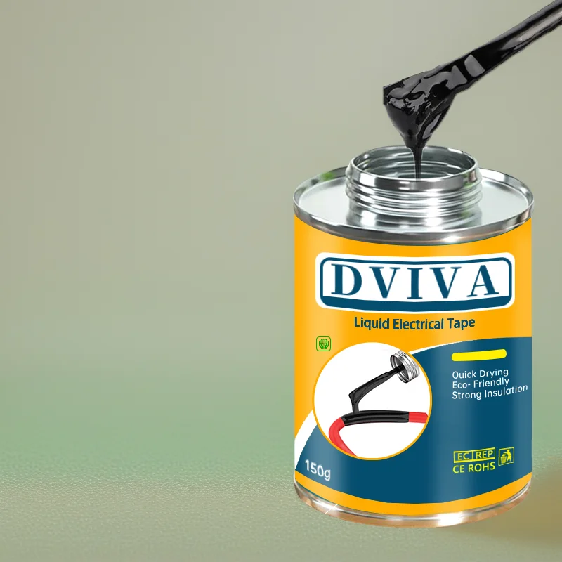

15/50/150g Liquid Electrical Tape Waterproof Insulating Paste Fix Line Glue for Wire Cable Coat Repair Fast Drying Glue