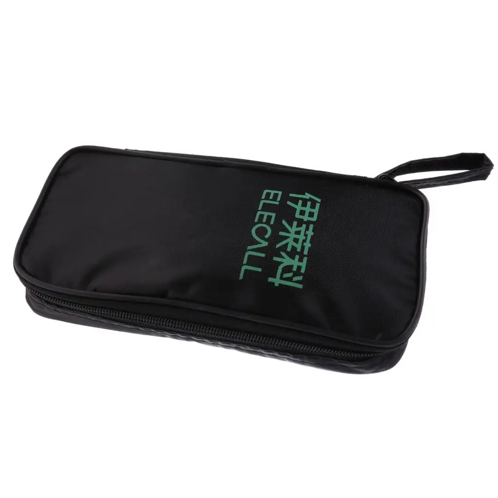 Multimeter Storage Nylon Protective Pouch Lateral Opening Quick Use Design for Pocket Digital Multimeter