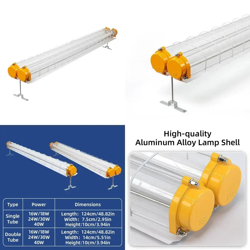 for 16W 32W Explosion Proof LED Fluorescent Lamp IP66 Rated