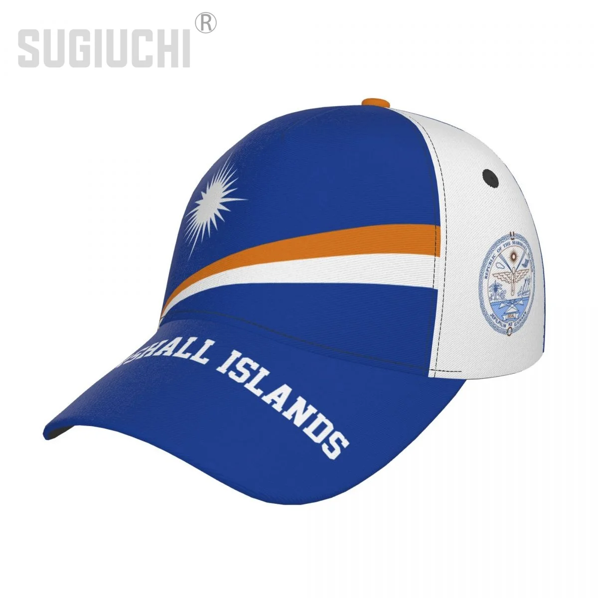 

Unisex Marshall Islands Flag Adult Baseball Cap Patriotic Hat for Baseball Soccer Fans Men Women