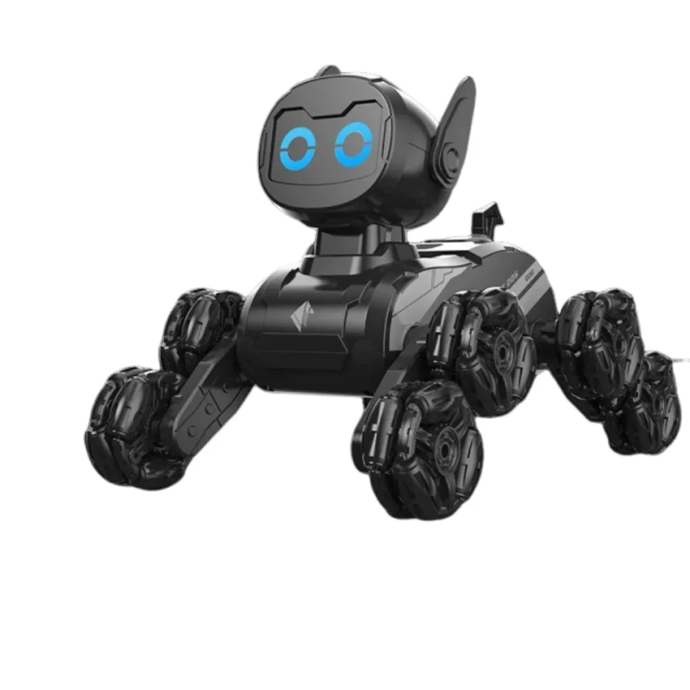 Robot-psy z 8 kołami, transformujące się podczas jazdy, wykonywające akrobacje, pojazd do driftu, zabawki dla dzieci, elektryczne pojazdy akrobacyjne 4WD, sterowane radiem 2.4G