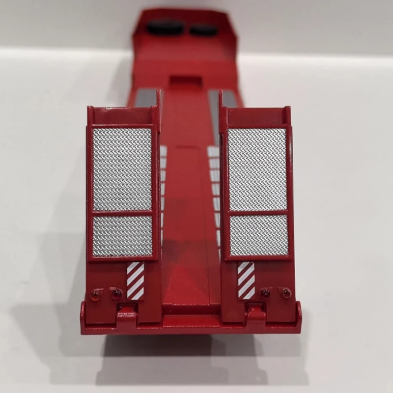 オデオン 1/43 フラットベッドトラック プラスチック製セミトラック シミュレーションカーモデル 静態コレクション デコレーション ホリデーおもちゃ 記念品 ギフト