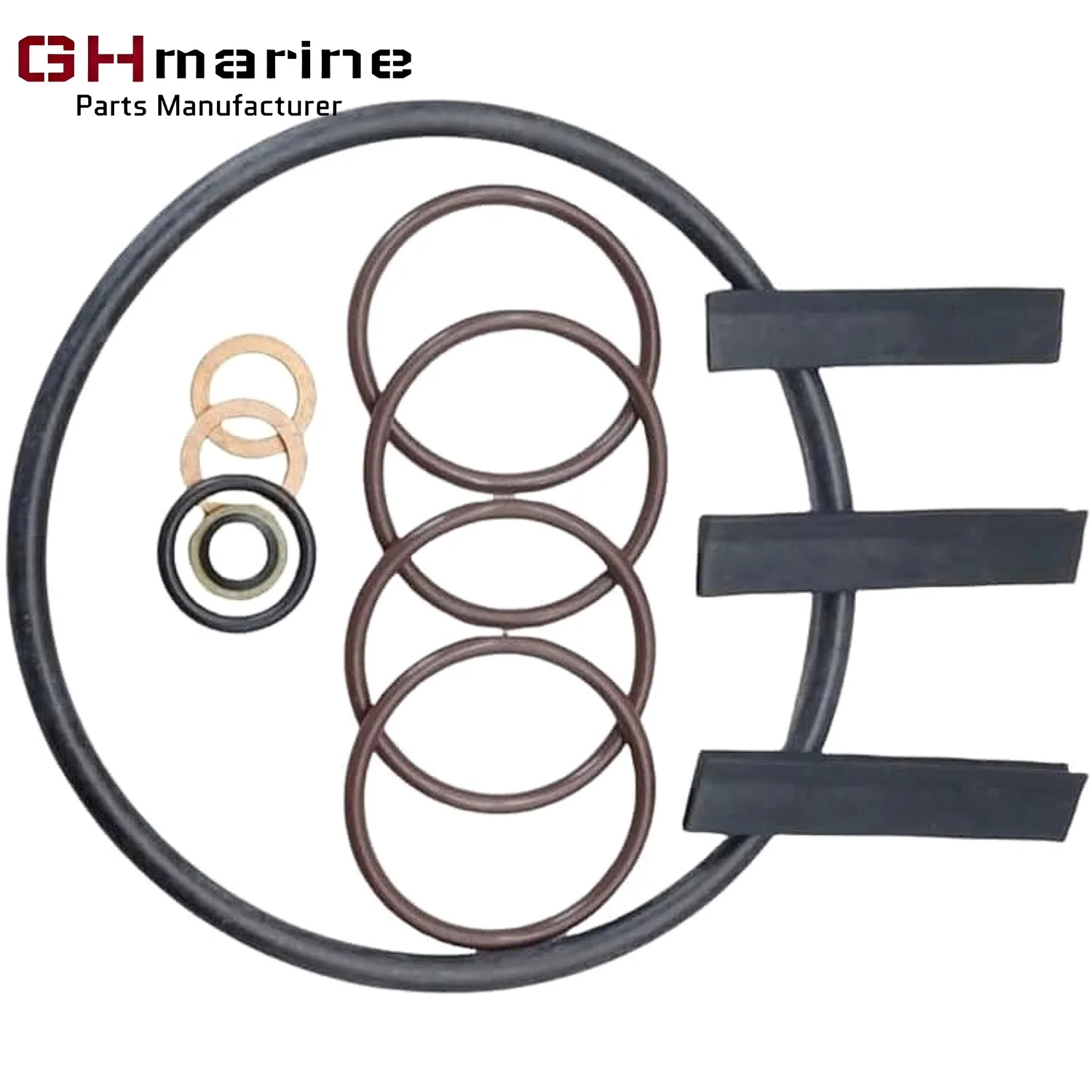 22108 Heat Exchanger Seal Kit Compatible with Volvo Penta AD31 AQAD31A AD41 AQAD41 TMD31 Universal