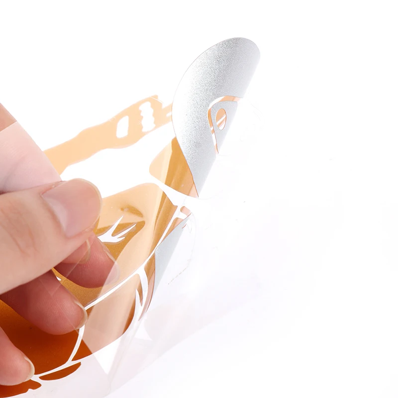 1PC 15x11CM Respect Biker 3D 비닐 스티커 자동차 오토바이용 내구성 방수 데칼