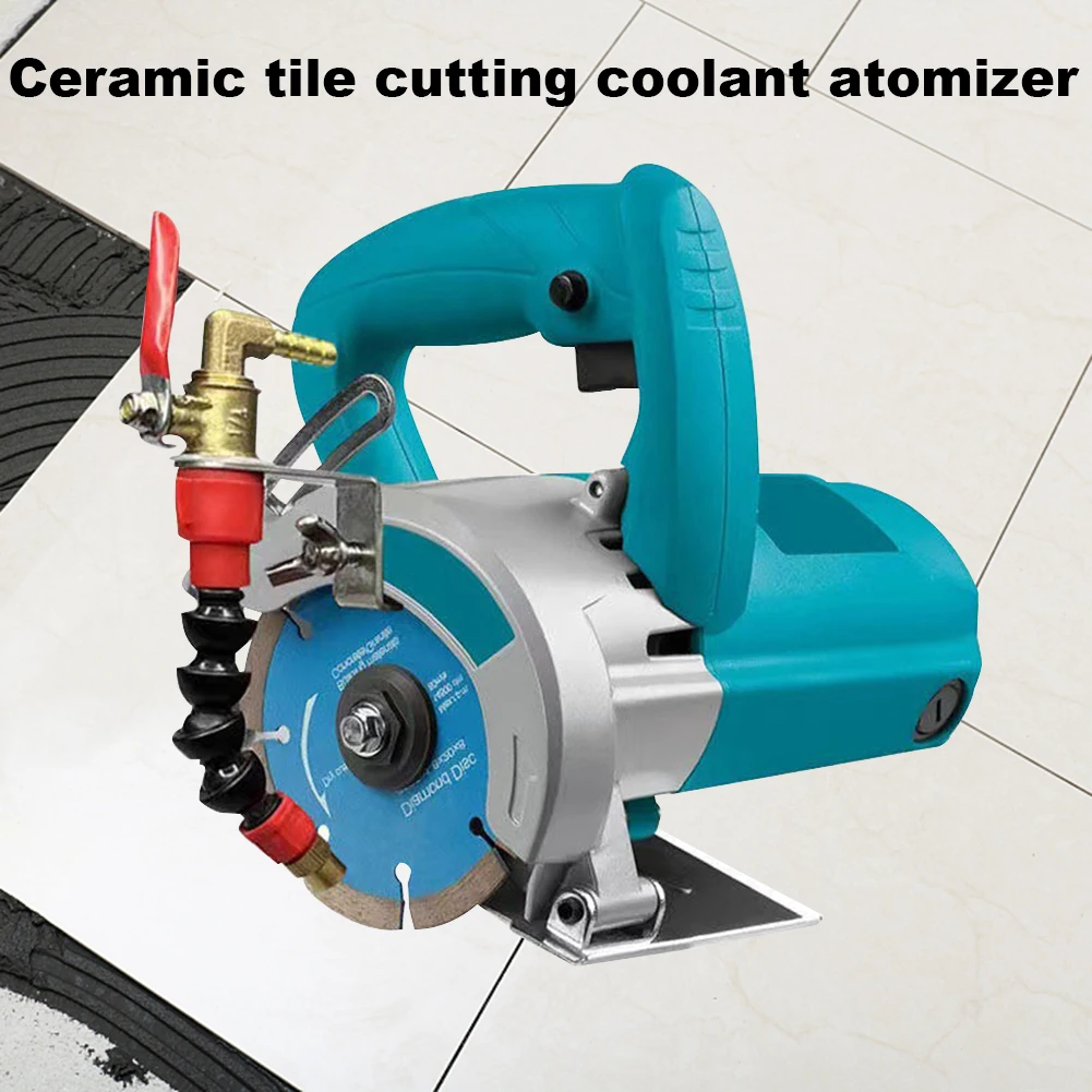 Removedor de polvo Universal, pulverizador de agua a prueba de polvo, amoladora angular de alta velocidad, máquina cortadora para azulejos de ladrillo de mármol